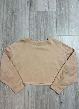 Світшот кофта джемпер  вкорочений zara s