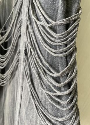 Сукня міні дизайнерська фактурна8 фото