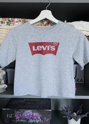 Футболка levi’s top укорочена1 фото