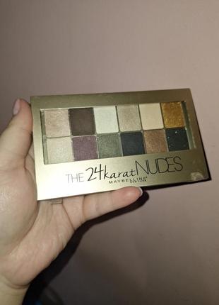 Maybelline the 24 karat nudes