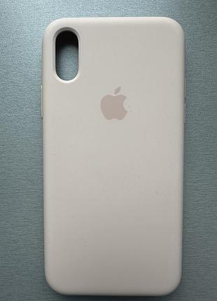 Силиконовый чехол apple case на iphone xs, оригинал2 фото