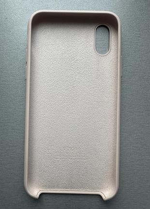 Силиконовый чехол apple case на iphone xs, оригинал3 фото