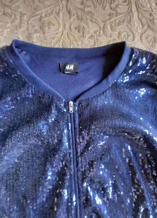 Кофточка нарядная пайетками 4