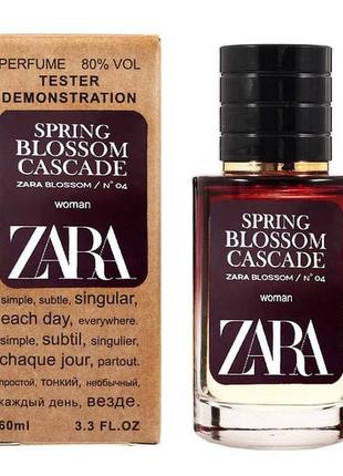 Zara no04 spring blossom cascade tester lux женский 60 мл