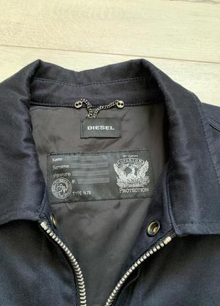 Бомбер харринтон куртка чоловіча преміальна diesel avant-garde5 фото
