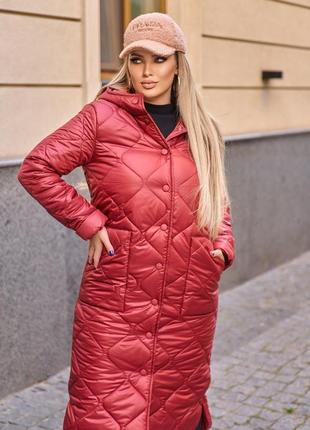 Жіноча зимова куртка великого розміру розміри: 48-50.52-54.56-58.2 фото