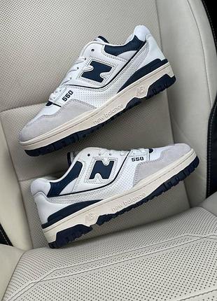 Кроссовки new balance 550 navy blue bb550wa1 42 (26.5см)