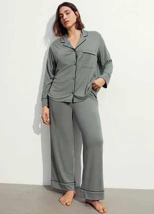 Пижама с брюками и рубашкой h&amp;m 0998802014
