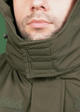 Куртка тактическая военная армейский теплый верх для военных всу xxxl олива ku-228 фото