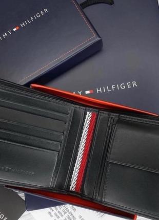 Чоловічий брендовий гаманець tommy hilfiger lux3 фото