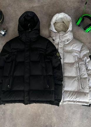 Чоловіча зимова куртка stone island