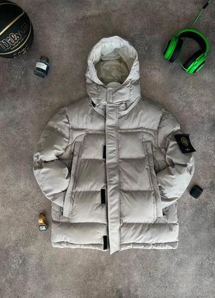 Мужская зимняя куртка stone island3 фото