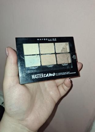 Палетка коректорів maybelline master camo1 фото