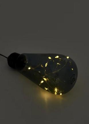 Стильна підвісна світлодіодна лампа sinsay напівпрозора димчатий led світильник6 фото