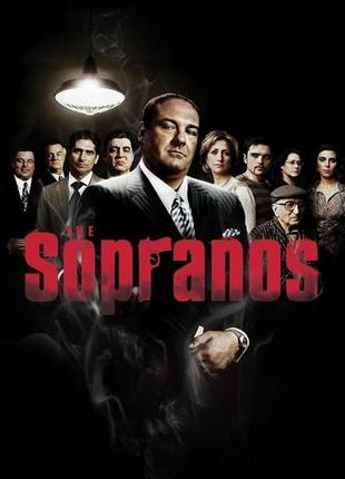 "клан сопрано" (англ. "the sopranos") - плакат