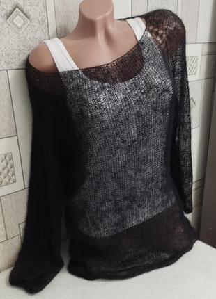 Светр павутинка ручної роботи