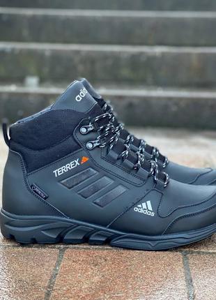 Кожаные зимние adidas terrex1 фото