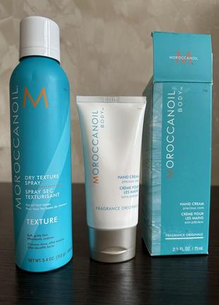 Набор moroccanoil dry texture spray спрей и крем для рук2 фото