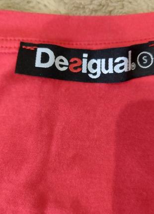 Яркая  футболка майка туника известного бренда desigual4 фото