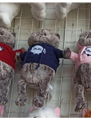 М'яка іграшка кіт басик ~ 33 см 5 кольорів