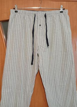 Пижамные штаны с карманами tcm l 100 коттон