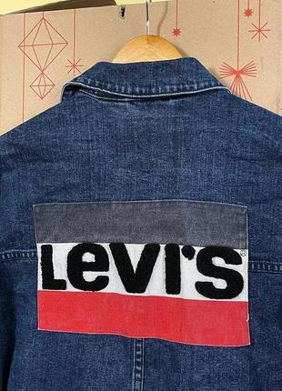 Чоловіча джинсова куртка коуч levis trucker jacket2 фото