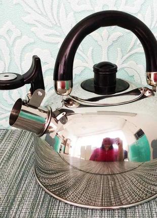 Чайник а-плюс wk 1322 металлический 3l со свистком | чайник а-плюс 1324 |