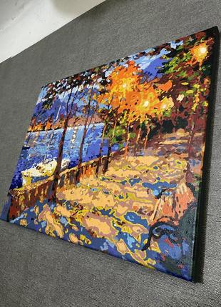 Раскрашенная картина