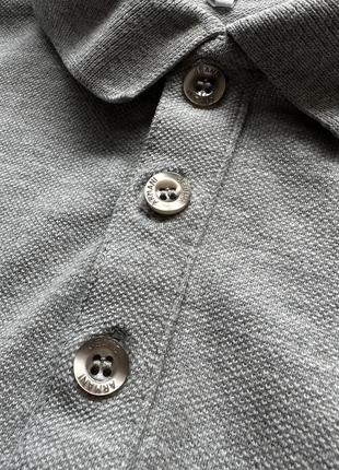 Дуже круте, оригінальне поло з нових колекцій від armani jeans (custom fit) made in italy6 фото