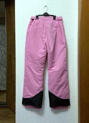 Тёплые, непромокаемые лыжные штаны, 12-13лет,  до 152см, 40-42-44, hangten2 фото