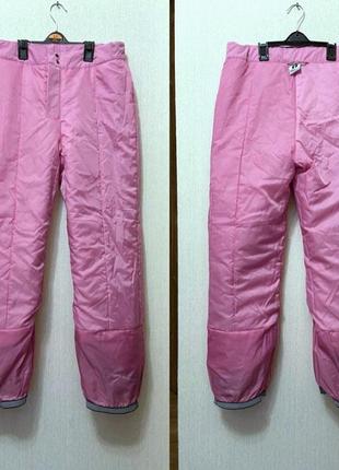 Тёплые, непромокаемые лыжные штаны, 12-13лет,  до 152см, 40-42-44, hangten3 фото