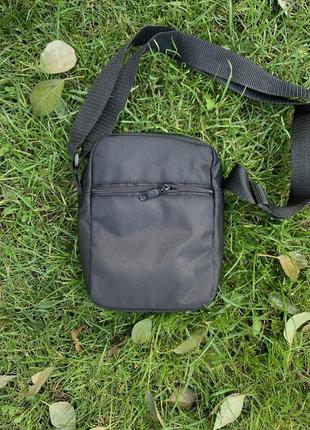 Сумка puma черная мужская сумка через плечо пума барсетка puma на плечо4 фото