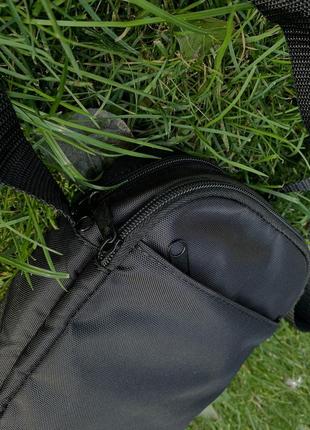 Сумка puma черная мужская сумка через плечо пума барсетка puma на плечо8 фото