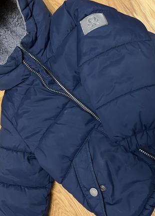 Зимова куртка пуховик benetton