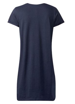Женская синяя ночная рубашка esmara3 фото