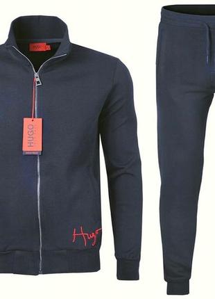 Костюм спортивний чоловічий boss hbnw-11278 dark blue l