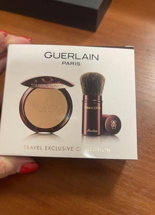 Бронзер guerlain с кисточкой