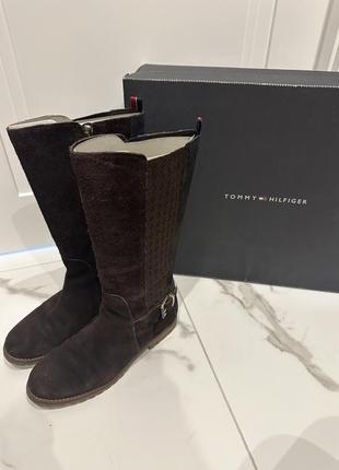 Демисезонні чоботи cotton tommy hilfiger 36 р 23 см