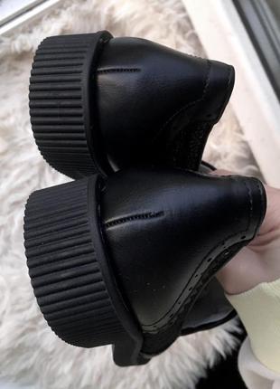 Meideli детские туфли оксфорды слипоны мокасины для девочки девочек5 фото