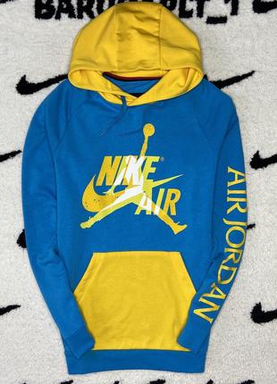 Худі nike air jordan jumpman ukraine m-ка оригінал кофта найк джордан толстовка