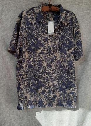 Рубашка мужская h&m