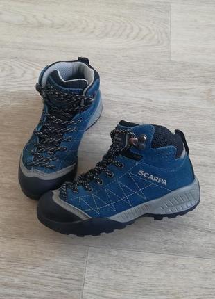 Термо ботинки зимние кожаные scarpa waterproof 29 размер