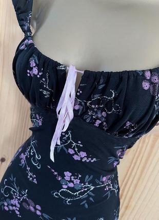 Распродажа классическое платье jane norman сексуальное asos люрекс2 фото