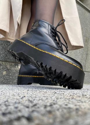 Dr. martens jadon ankle black (термо)8 фото