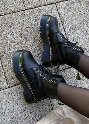 Dr. martens jadon black (термо)4 фото