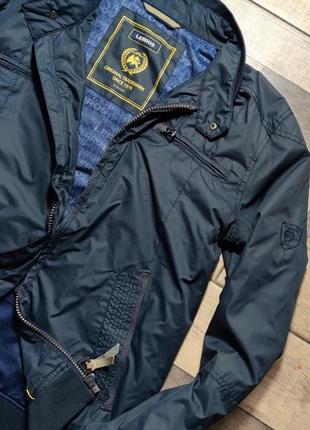 Чоловіча елегантна модна куртка вітровка lerros у синьому кольорі розмір xl3 фото