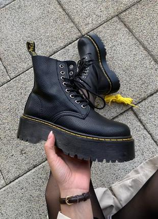 Dr. martens jadon black (хутро)1 фото