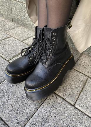 Dr. martens jadon black (хутро)10 фото