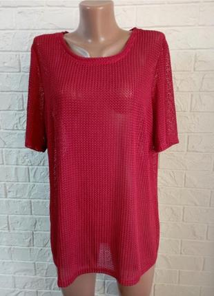 Напівпрозора блуза