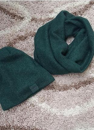 Шапка+хомут флис